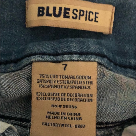 BLUE SPICE mid-rise Jeggings - Picture 2 of 4